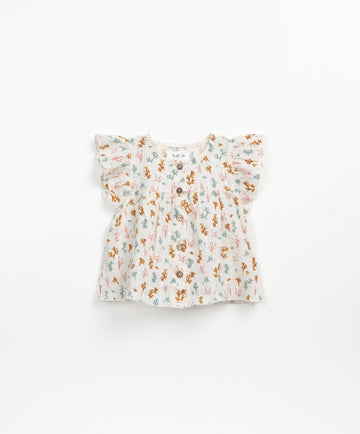 Tunique tissée imprimé corail - Fibre - Play Up